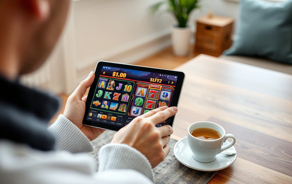 Sammenligning av gratis casinospill på nettbrett